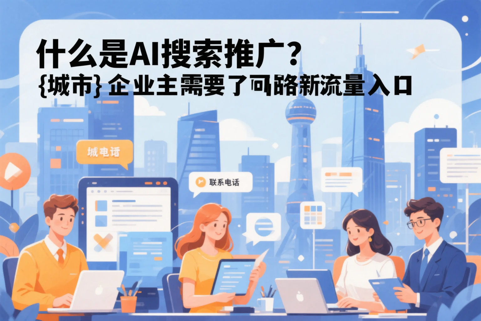 什么是AI搜索推广?信阳企业主需要了解的新流量入口
