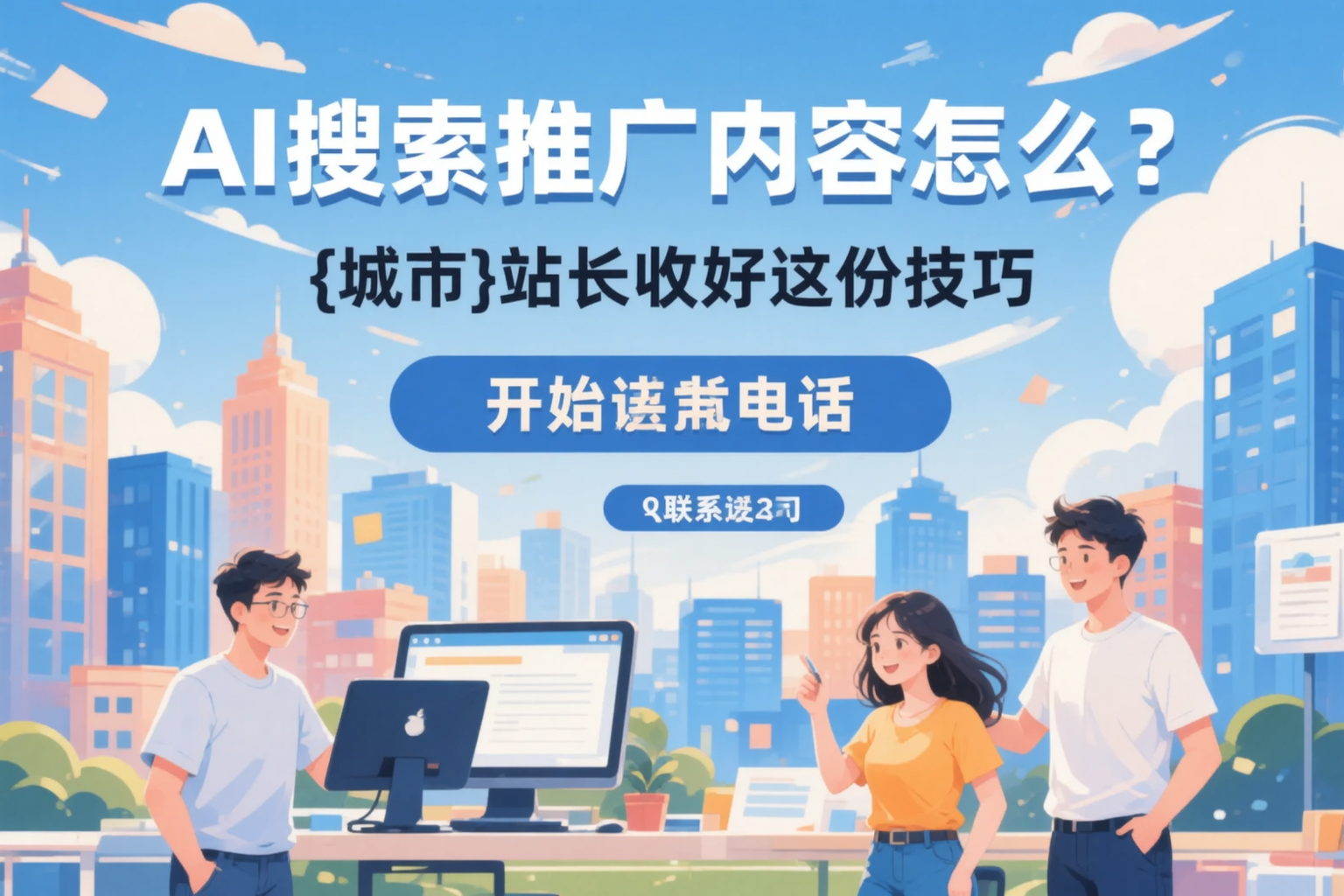 AI搜索推广内容怎么写?信阳站长收好这份技巧