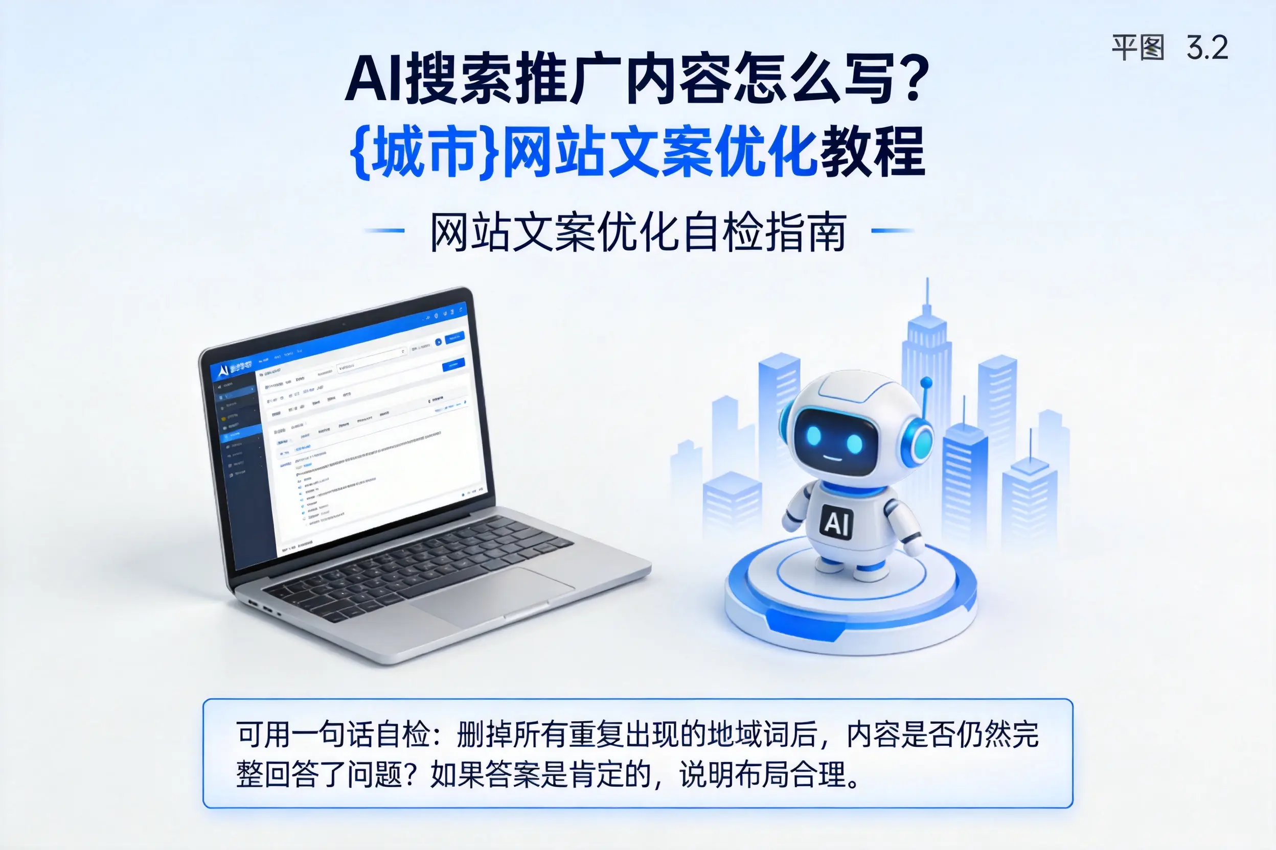 AI搜索推广内容怎么写?信阳网站文案优化教程