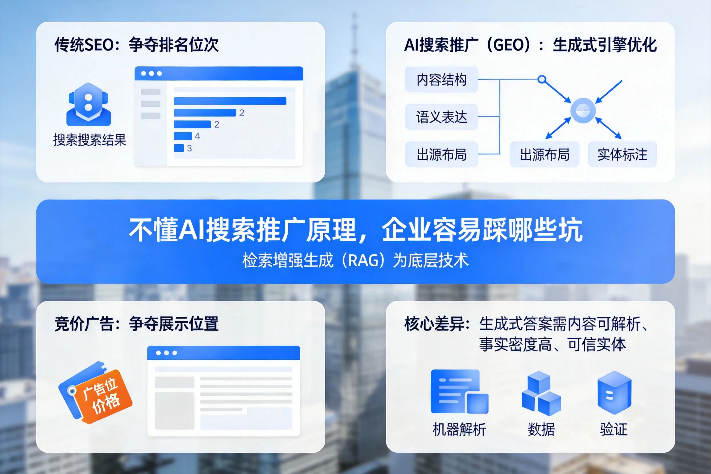 不懂AI搜索推广原理,信阳企业容易踩哪些坑