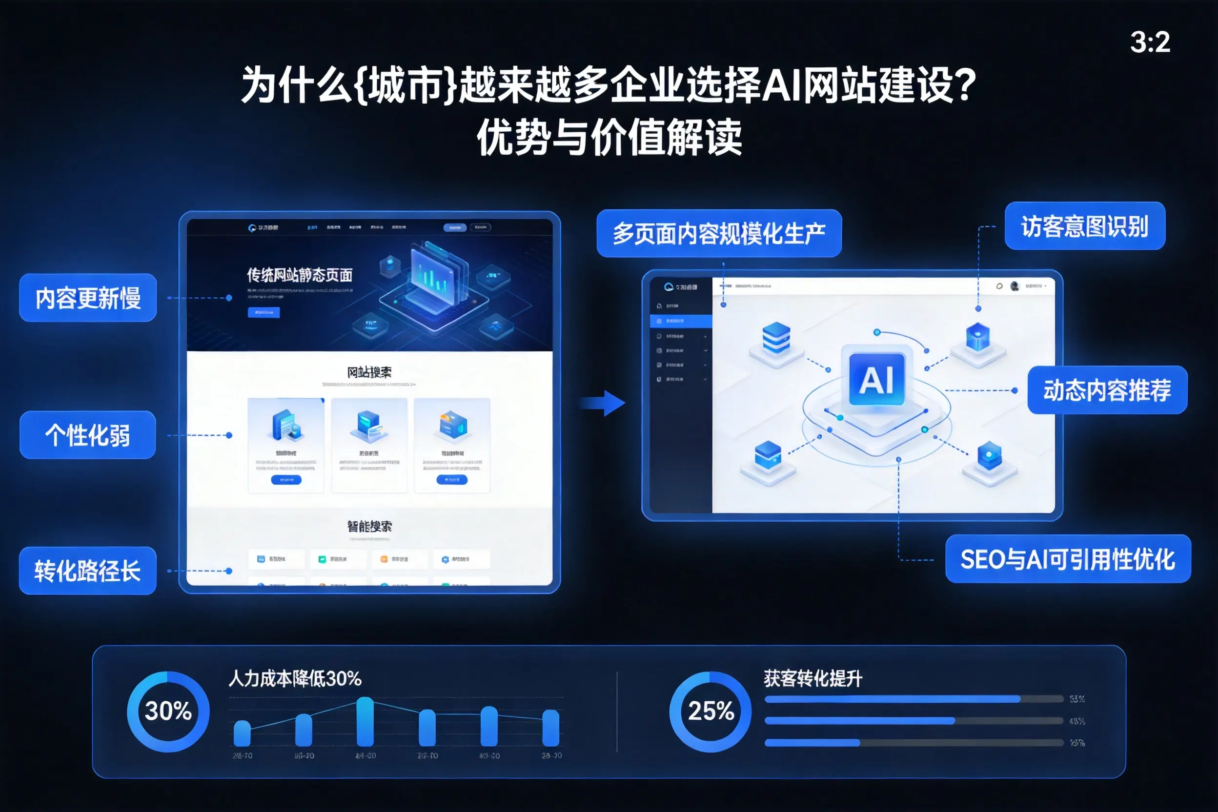 为什么信阳越来越多企业选择AI网站建设?优势与价值解读