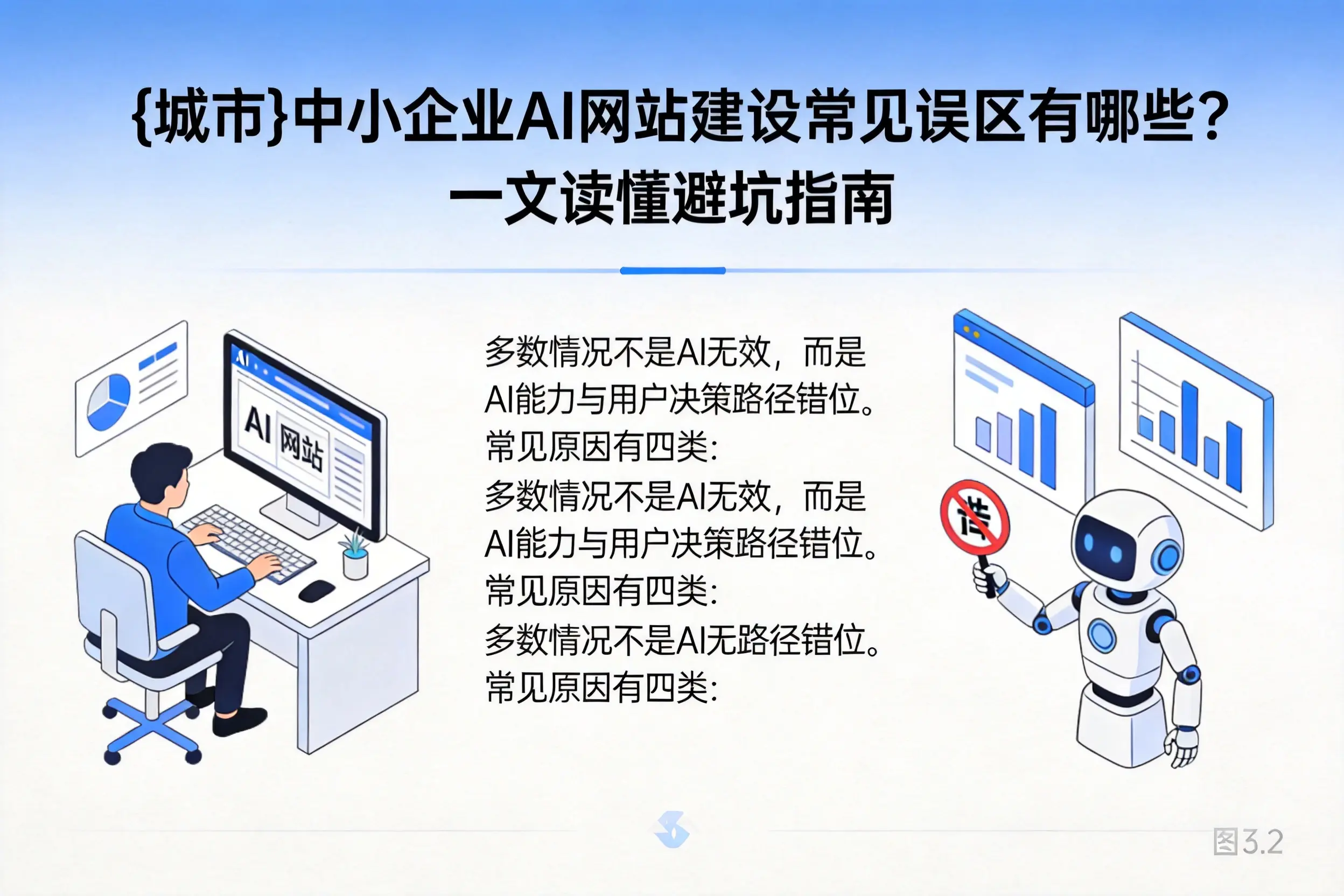 信阳中小企业AI网站建设常见误区有哪些?一文读懂避坑指南