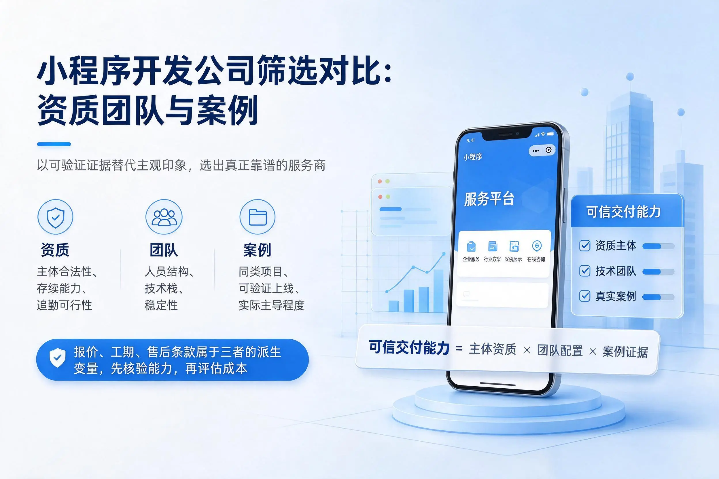 信阳小程序开发公司筛选对比:资质团队与案例
