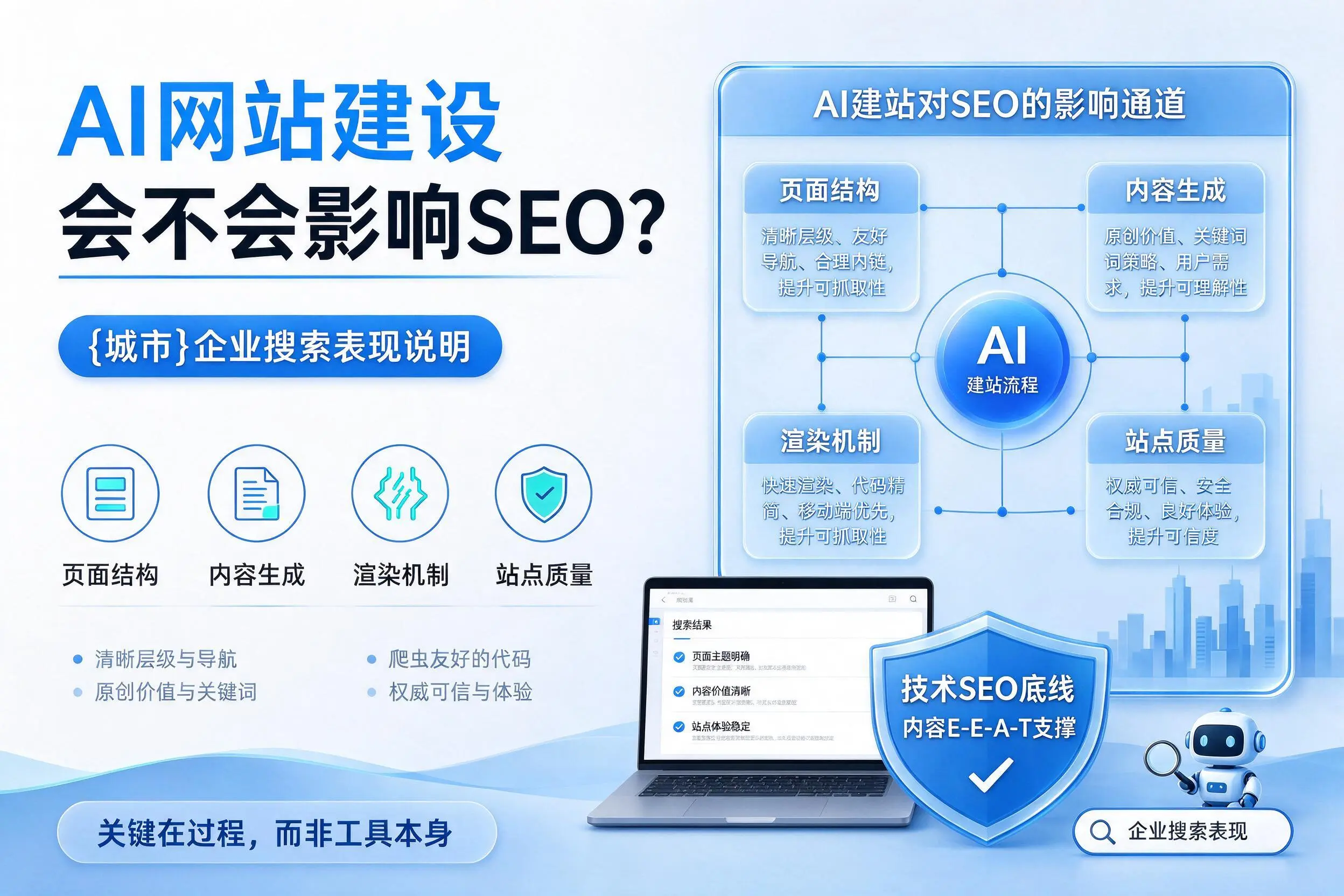 AI网站建设会不会影响SEO?信阳企业搜索表现说明