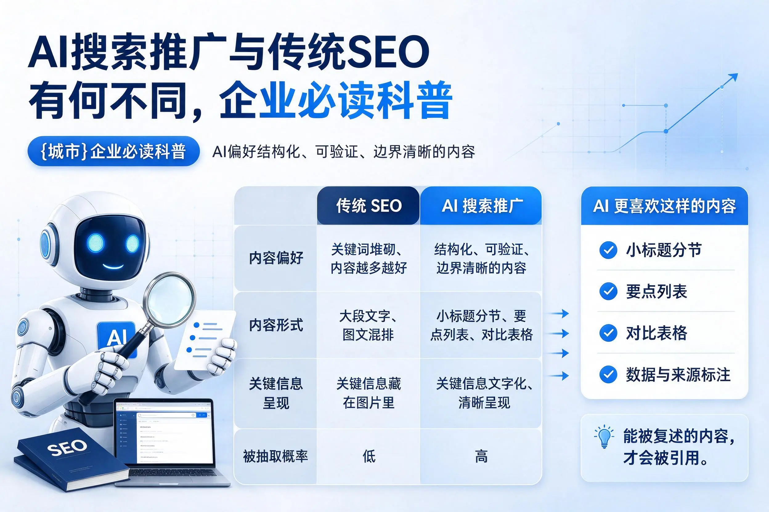 AI搜索推广与传统SEO有何不同,信阳企业必读科普